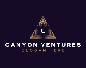 Triangle Finance Consultant logo design