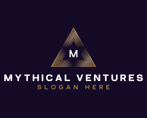 Triangle Finance Consultant logo design