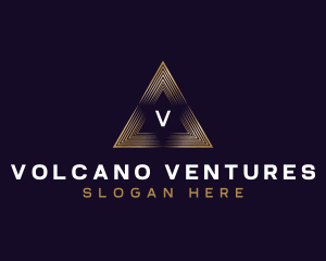 Triangle Finance Consultant logo design