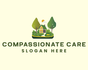 Gardening Lawn Care logo design