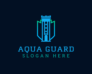 Tower Shield Security logo design