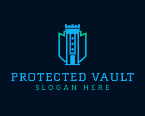 Tower Shield Security logo design