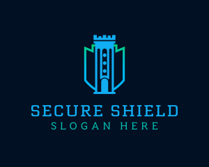 Tower Shield Security logo design