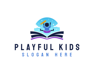 Kid Book Publishing logo design