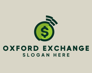 Dollar Currency Money Exchange logo design