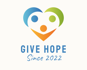 Community Heart Charity  logo design