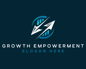 Growth Investment Graph logo