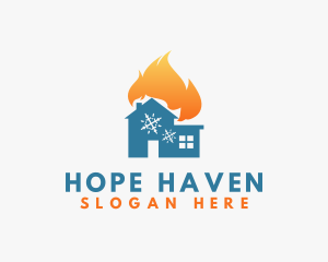 Snowflake House Heating logo