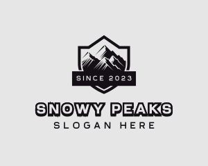 Mountain Peak Hiking logo design