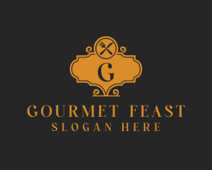 Fine Dining Buffet Restaurant logo design