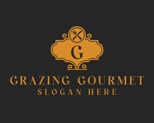 Fine Dining Buffet Restaurant logo design