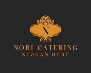 Fine Dining Buffet Restaurant logo design