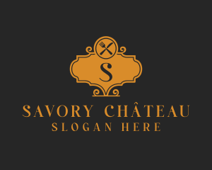 Fine Dining Buffet Restaurant logo design