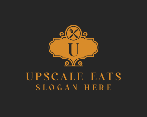 Fine Dining Buffet Restaurant logo design