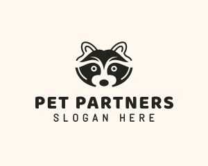 Raccoon Animal Vet logo