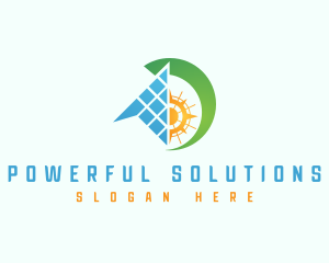 Natural Electric Power logo design