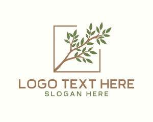Nature Leaf Branch logo
