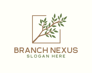 Nature Leaf Branch logo