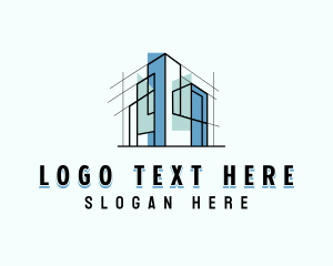 Architect Contractor Building logo