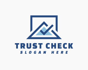 House Roof Check logo design