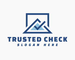 House Roof Check logo design