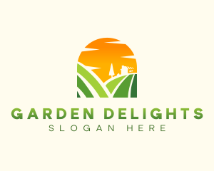 Landscaping Yard Garden logo design