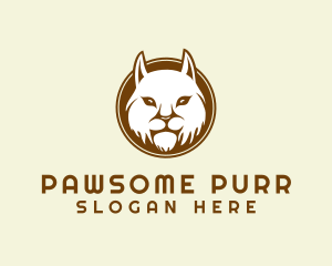 Wild Feline Cat logo design