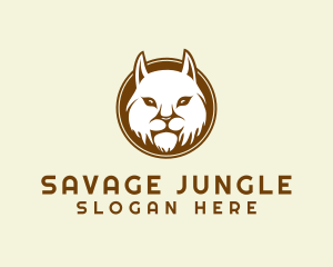 Wild Feline Cat logo design