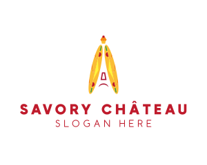 French Baguette Bakery  logo design