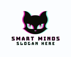 Glitch Gaming Cat logo