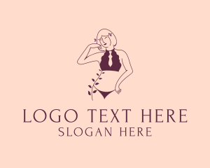 Woman Sexy Bikini logo