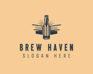 Beer Liquor Bar logo design