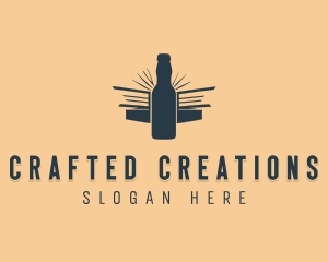 Beer Liquor Bar logo design