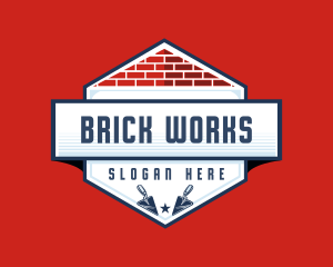 Brick Masonry Renovation logo design