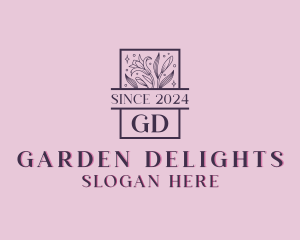 Flower Garden Boutique logo design