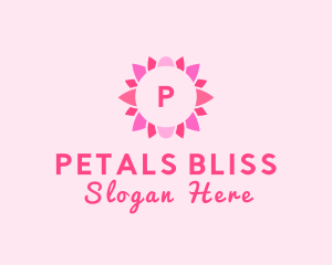 Carnation Petals Cosmetics logo design