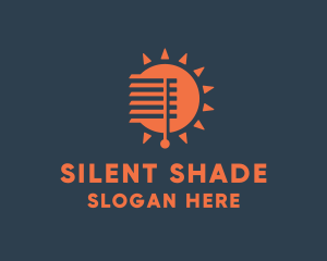 Sun Curtain Blinds  logo design