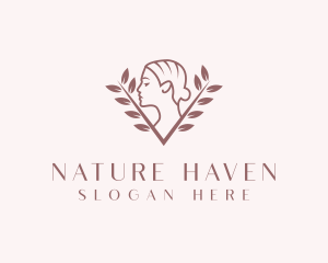 Female Nature Salon logo design