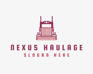 Logistics Truck Vehicle logo design