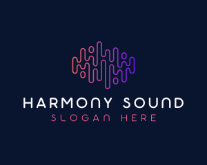 Sound Wave Tech logo design