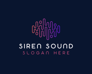 Sound Wave Tech logo design