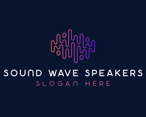 Sound Wave Tech logo design