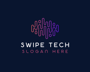 Sound Wave Tech logo design