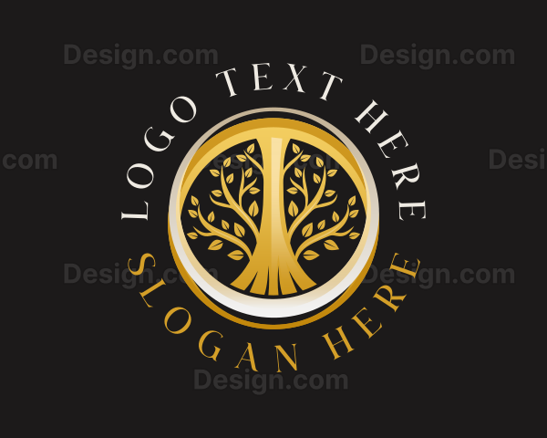 Luxury Tree Nature Logo