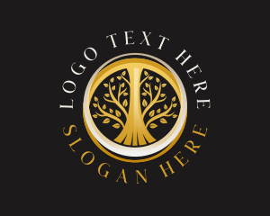 Luxury Tree Nature logo