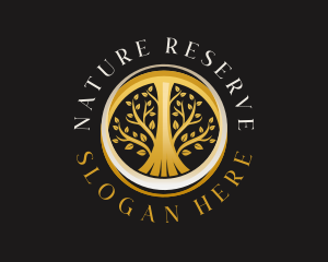 Luxury Tree Nature logo design