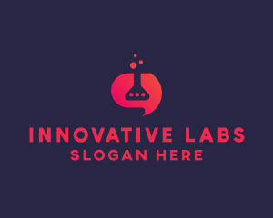 Scientific Laboratory Chat App logo
