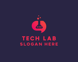 Scientific Laboratory Chat App logo