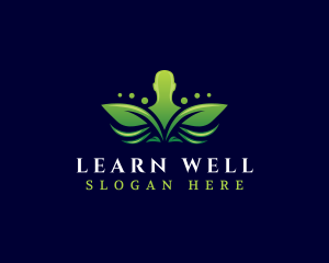 Natural Leaf Wellness logo design