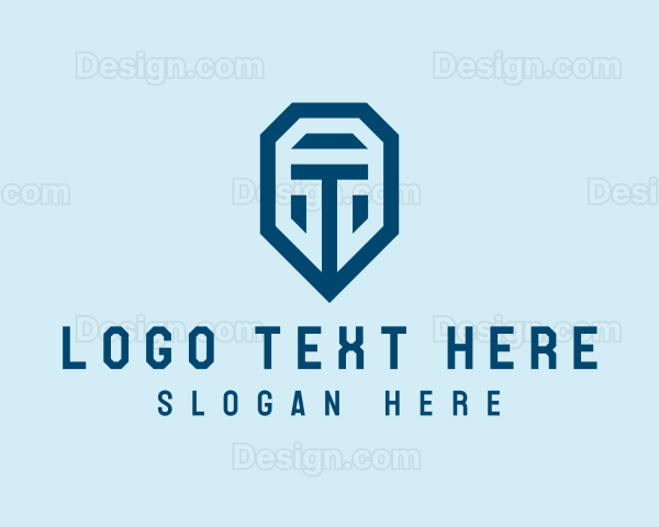 Tech Company Letter T Logo